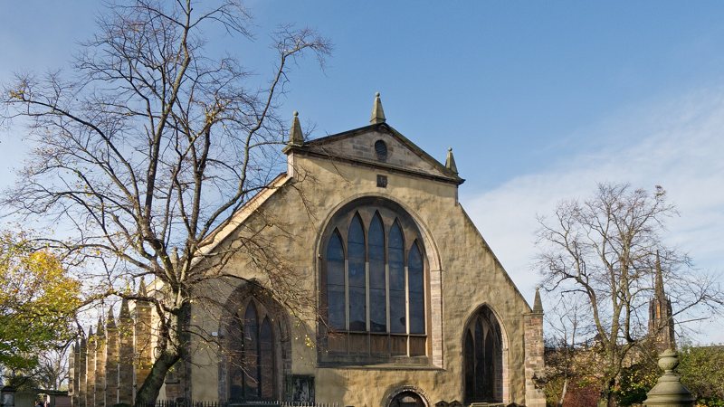 Greyfriars Kirk, venue of the Greyfriars Edinburgh Art Fair 2026
